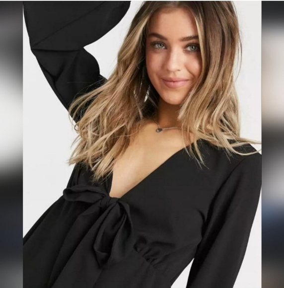 NWT Forever 21 tie front blouse 3x - Picture 1 of 5